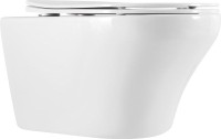 Унитаз подвесной Art&Max Gina AM218CHR/SC с микролифтом, белый