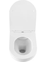 Унитаз подвесной Art&Max Gina AM218CHR/SC с микролифтом, белый