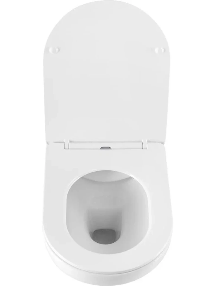 Унитаз подвесной Art&Max Gina AM218CHR/SC с микролифтом, белый