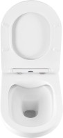 Унитаз подвесной Art&Max Gina AM218CHR/SC с микролифтом, белый