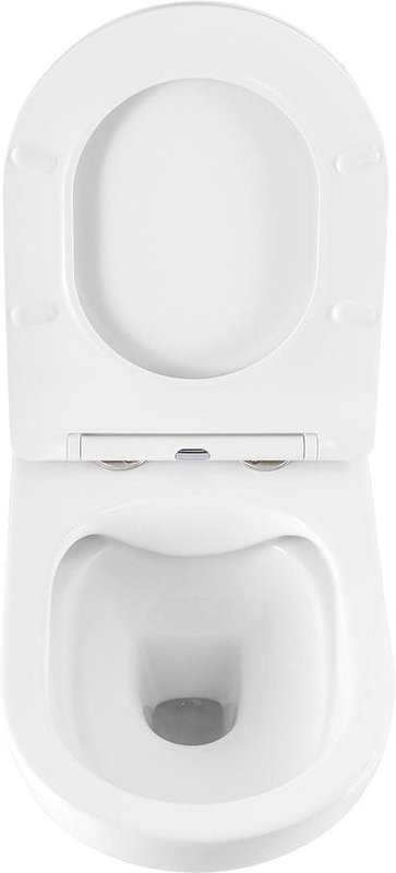 Унитаз подвесной Art&Max Gina AM218CHR/SC с микролифтом, белый