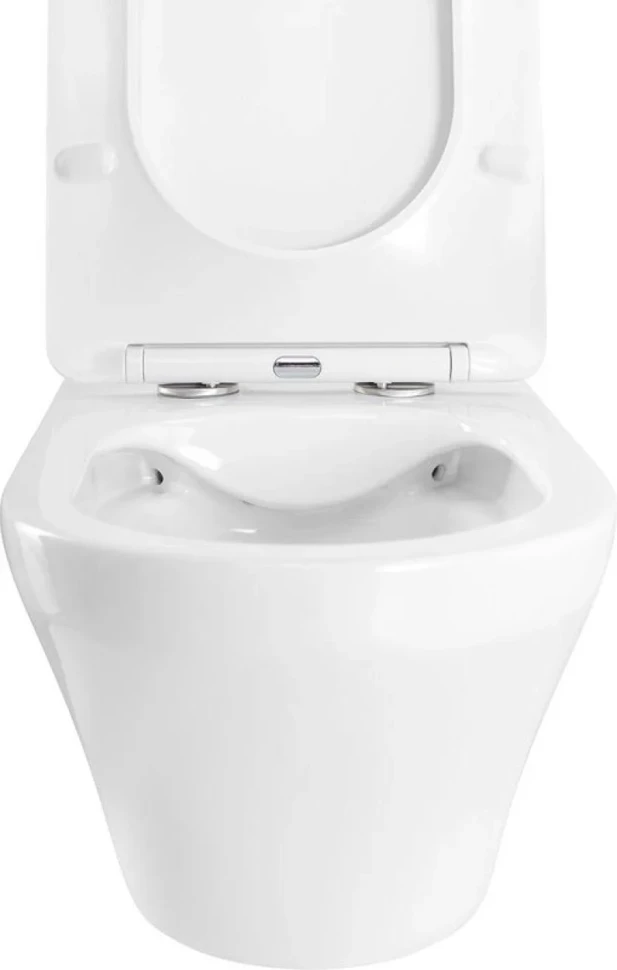 Унитаз подвесной Art&Max Gina AM218CHR/SC с микролифтом, белый