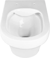 Унитаз подвесной Art&Max Gina AM218CHR/SC с микролифтом, белый