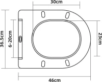 Унитаз подвесной Art&Max Gina AM218CHR/SC с микролифтом, белый