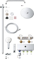 Душевая стойка Grohe Rainshower SmartControl Duo 26250000