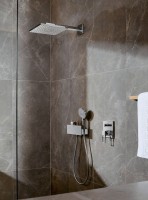 Шланговое подключение Hansgrohe Fixfit Porter 300 26456400 держатель для душа