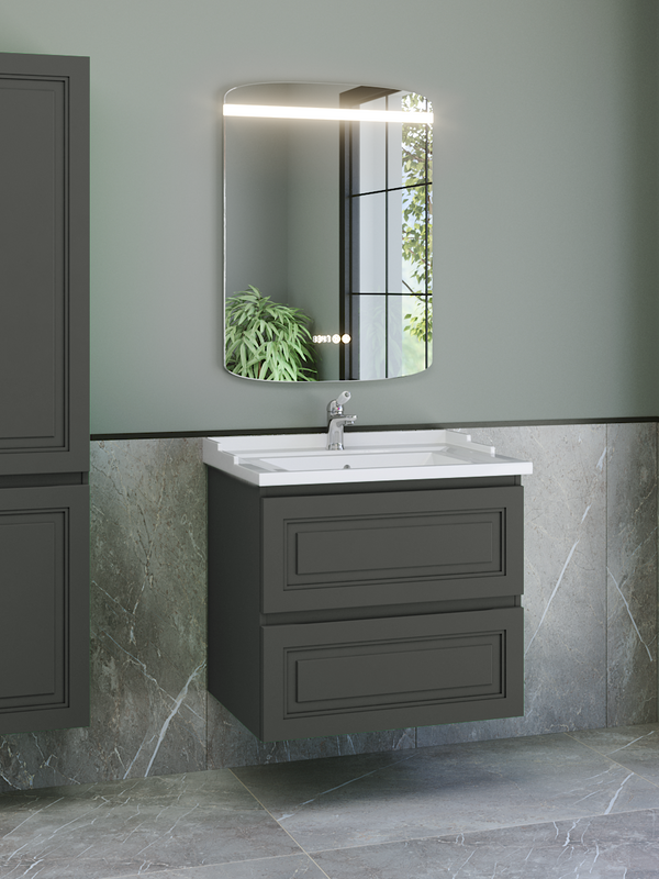 Мебель для ванной комнаты Caprigo Wales 70 графит