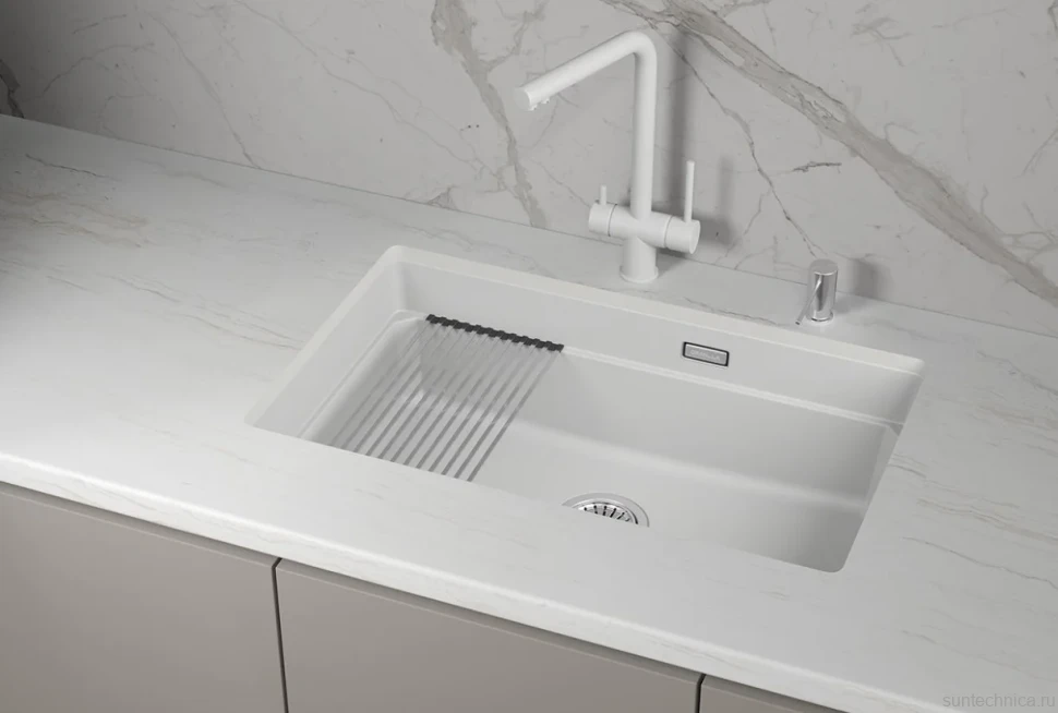 Мойка кухонная Granula Kitchen Space 7303iU арктик