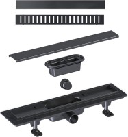 Душевой трап Good Door ТЛ00026 44,5x5,3 см, черный