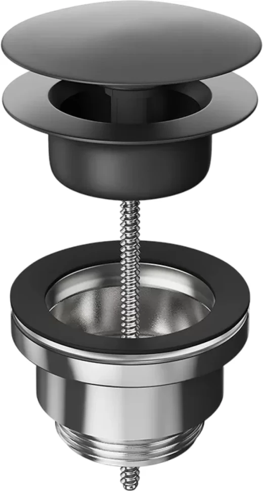 Донный клапан для раковины KERAMA MARAZZI Ole 230KM.01.093 черный матовый