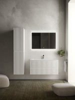 Мебель для ванной комнаты Sancos Snob R 100 см, bianco