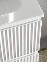 Мебель для ванной комнаты Sancos Snob R 100 см, bianco