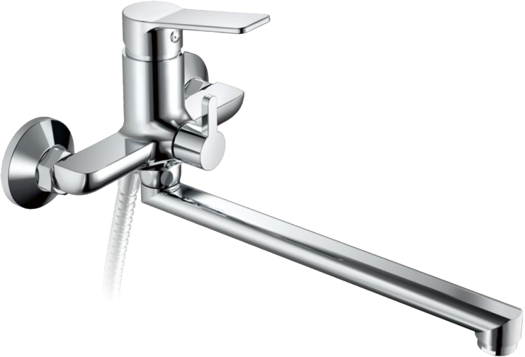 Смеситель с длинным изливом для ванны Haiba HB22559