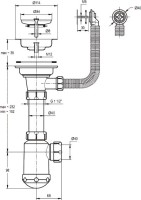 Мойка кухонная Granula 6501, базальт