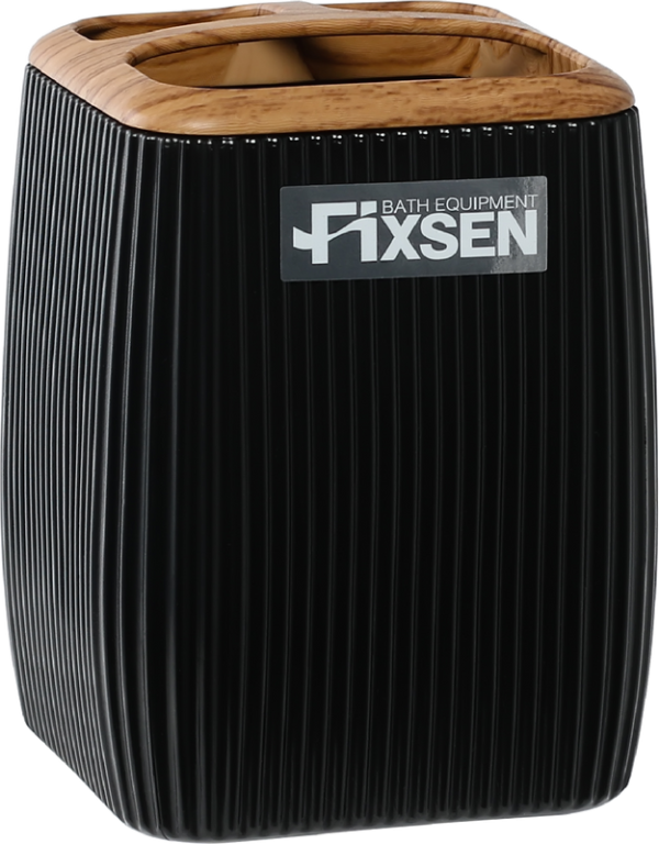 Стакан Fixsen Black Wood FX-401-3 черный