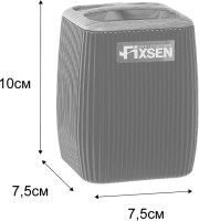 Стакан Fixsen Black Wood FX-401-3 черный