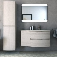 Мебель для ванной комнаты Cezares Vague 104 R rovere sbiancato