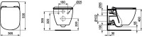 Комплект Ideal Standard Tesi AquaBlade T386801