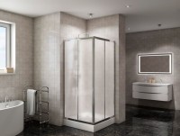 Душевой уголок BelBagno Due A-2-90-P-Cr