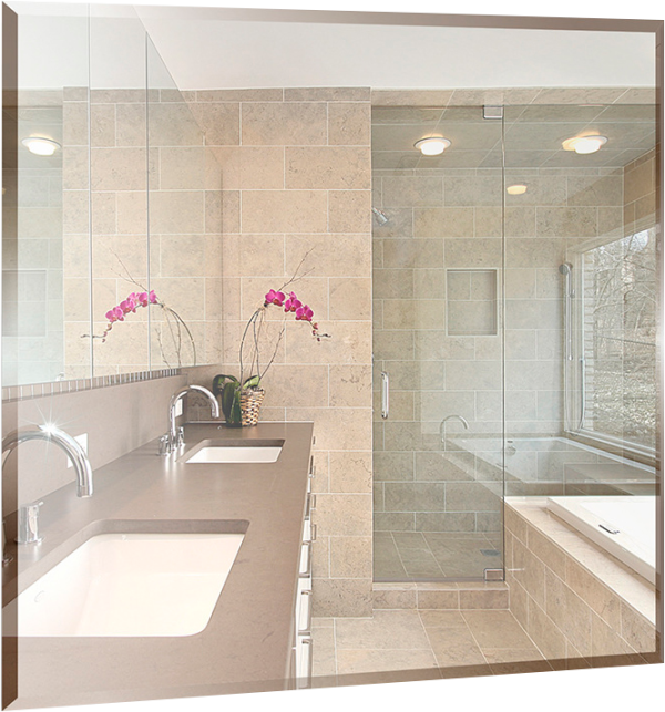 Зеркало Mixline Стиль Квадрат 53,5 фацет