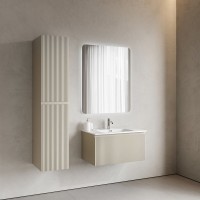 Тумба с раковиной Sancos Snob R 1.0 80 beige soft Тумба с раковиной Sancos Snob R 1.0 80 beige soft