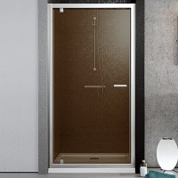 Душевая дверь в нишу Radaway Twist 70 коричневое стекло