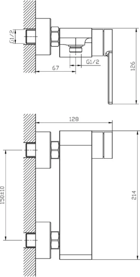 Душевой комплект Orange Splito Splito M36-922cr