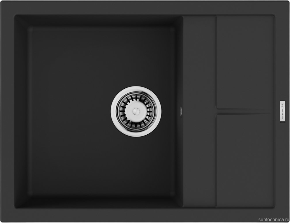 Комплект Мойка Omoikiri Sumi 65A-GB графит + Измельчитель Nagare slim 900