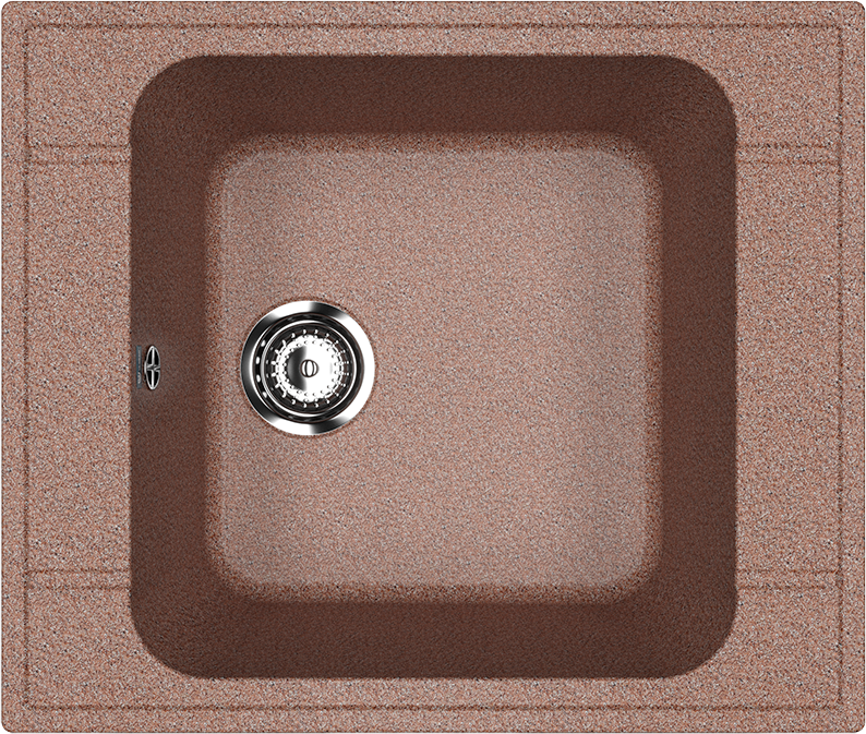 Мойка кухонная Ulgran U-604 -307 терракот