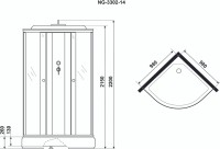 Душевая кабина Niagara NG-3302-14