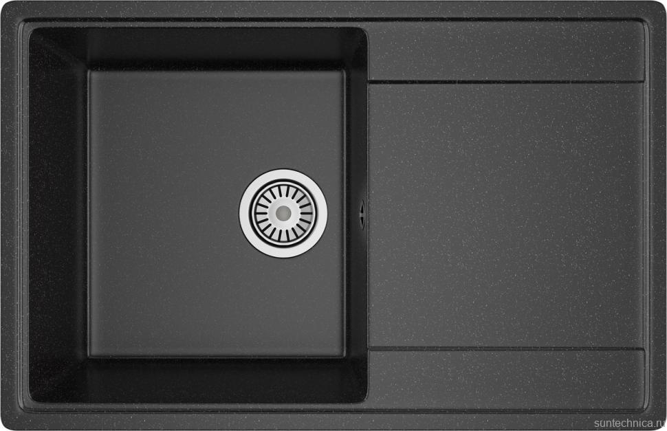 Мойка кухонная Domaci Палермо PR-735-004 черная