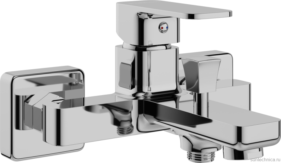 Смеситель для ванны с душем STWORKI Мосс S43100CR хром