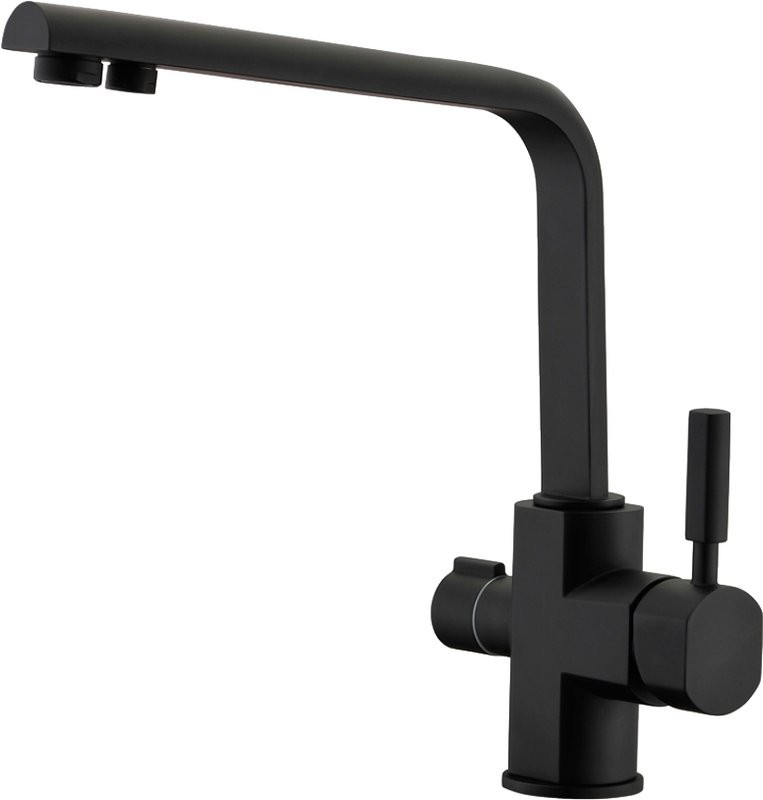 Смеситель для кухни Kaiser Decor 40144-9 черный матовый