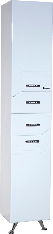 Шкаф пенал для ванной Bellezza Дрея 35 универсальный