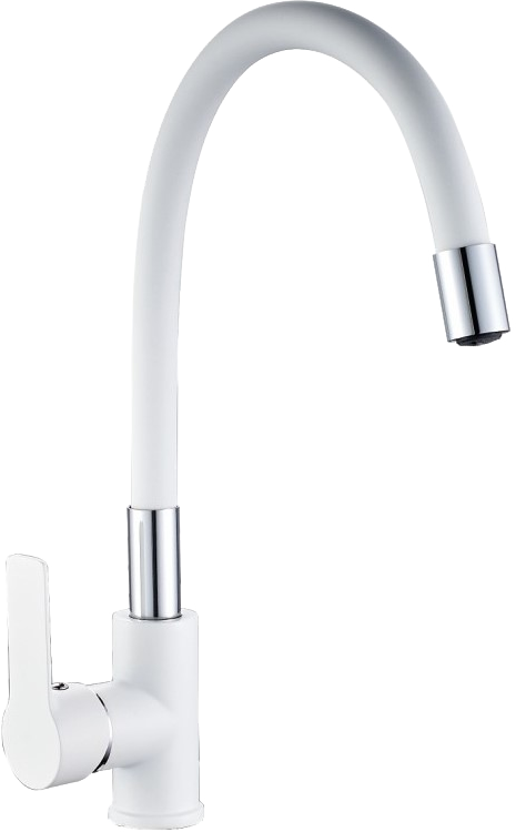 Смеситель для кухни Haiba HB70113-8 белый