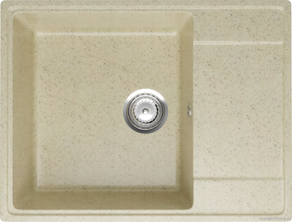 Мойка кухонная Domaci Палермо PR-650-002 бежевая