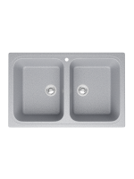 Мойка кухонная Domaci Болонья М-20-005 серая