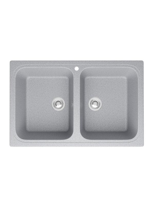 Мойка кухонная Domaci Болонья М-20-005 серая
