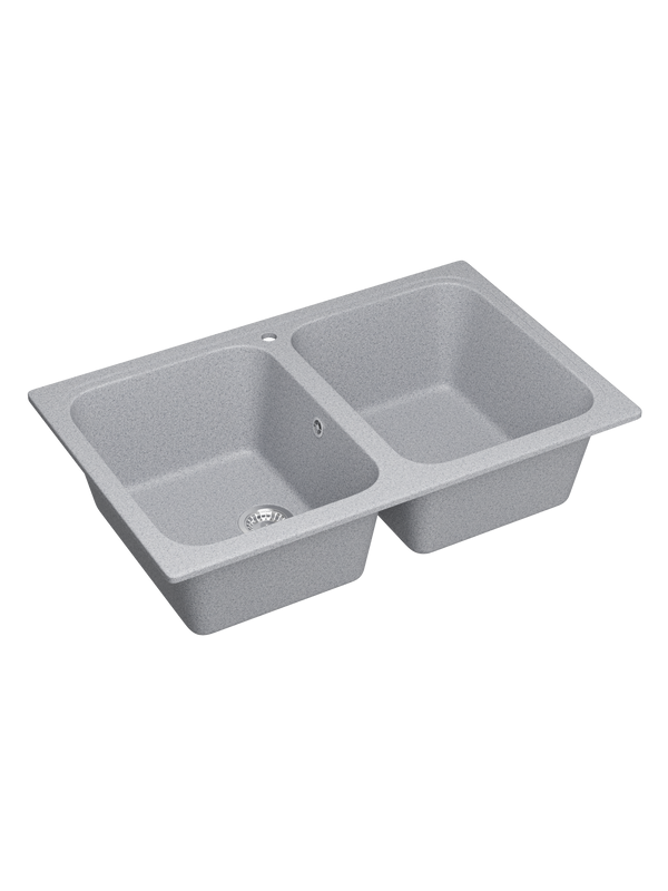 Мойка кухонная Domaci Болонья М-20-005 серая