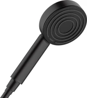 Душевая лейка Hansgrohe Pulsify 105 1jet 24120670 матовый черный Душевая лейка Hansgrohe Pulsify 105 1jet 24120670 матовый черный