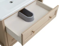 Мебель для ванной комнаты ASB-Woodline Толедо 85 капучино