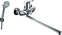 Смеситель с длинным изливом для ванны D-lin 460 D147460 хром Смеситель с длинным изливом для ванны D-lin 460 D147460 хром