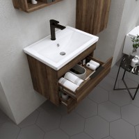 Мебель для ванной комнаты Grossman Форта 60 темный дуб