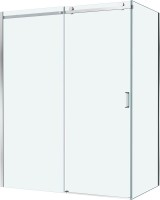 Душевой уголок BelBagno Soft Close-2 AH-1-160/80-C-Cr профиль хром