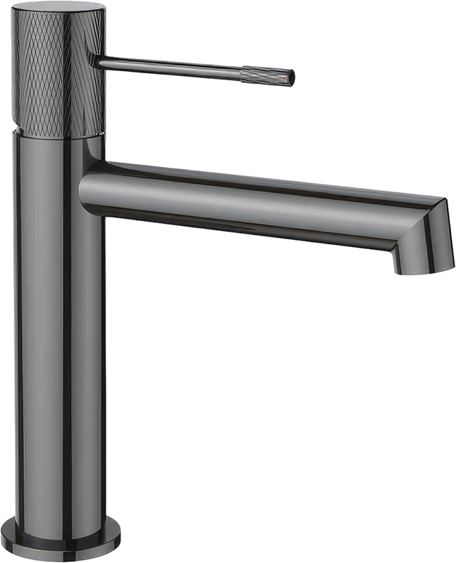 Смеситель для раковины Vincea Desire VBF-1D1GM вороненая сталь