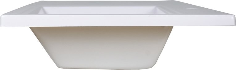 Тумба с раковиной Misty Байкал 70 L для стиральной машины, белая