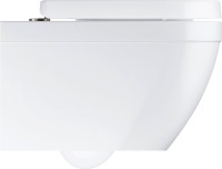 Комплект Унитаз подвесной Grohe Euro Ceramic + Крышка 39330001 с микролифтом + Инсталляция Geberit Duofix Delta 458.149.21.1 с кнопкой смыва, хром + Звукоизоляция