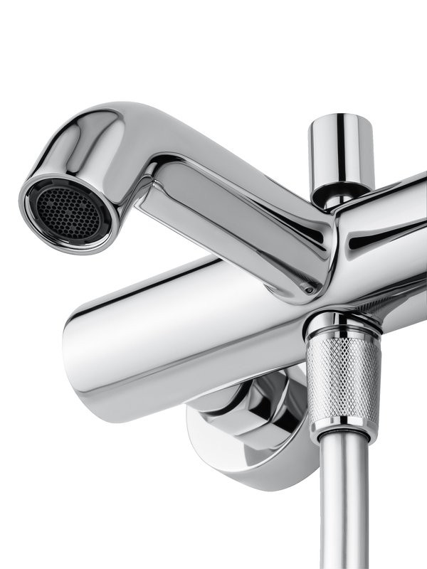 Смеситель для ванны с душем Wonzon & Woghand Stick WW-88639017-CR хром