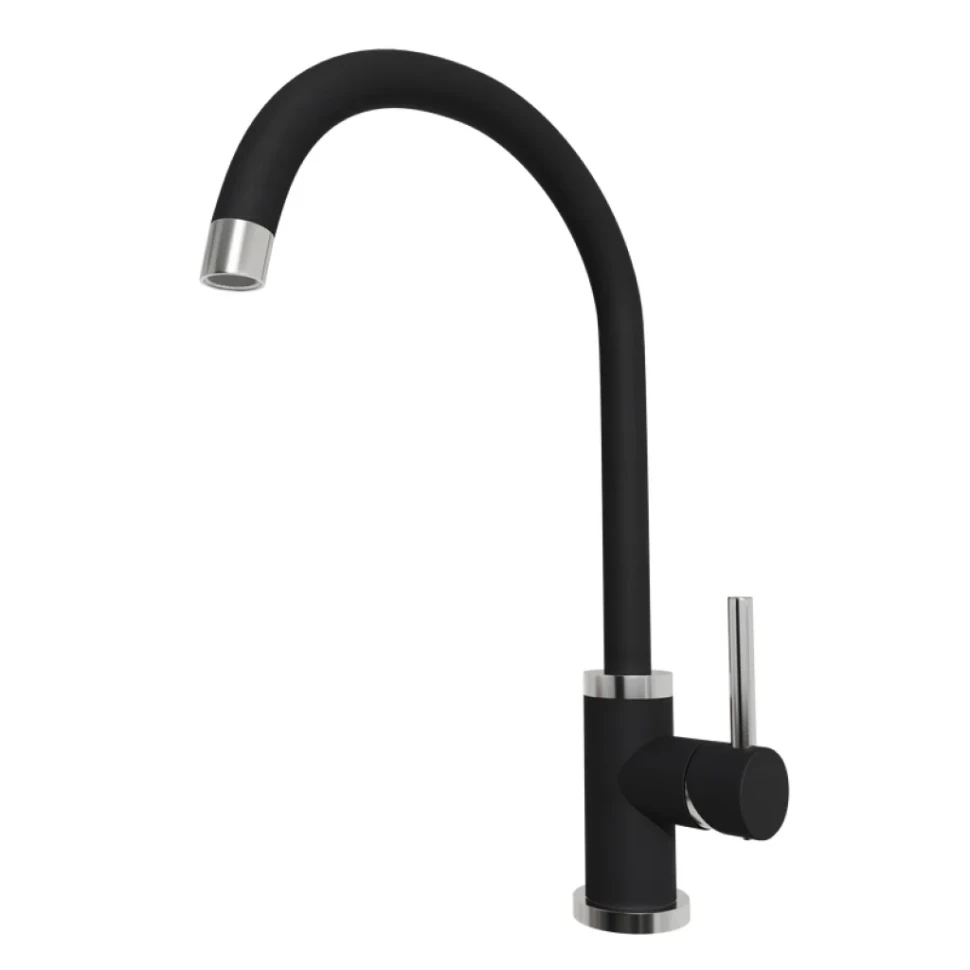 Смеситель для кухни Emar Quartz 3004.12 Оникс