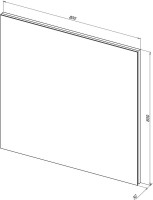 Мебель для ванной комнаты Aquanet Августа 80 белый глянец Мебель для ванной комнаты Aquanet Августа 80 белый глянец